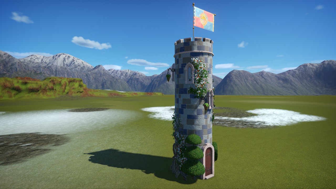 Royal Side Tower Castle