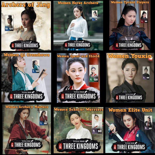 Women warriors all-in-one