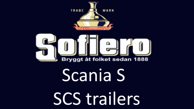 Sofiero skin for Scania S + SCS trailers