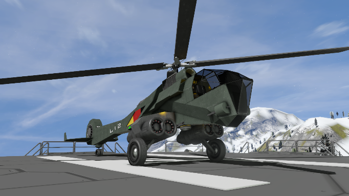 [SENB] Libelle LI2 Attack Helicopter preview