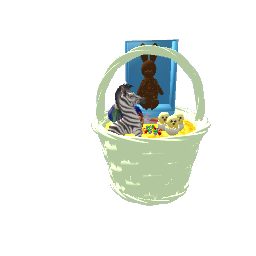 green easter basket preview