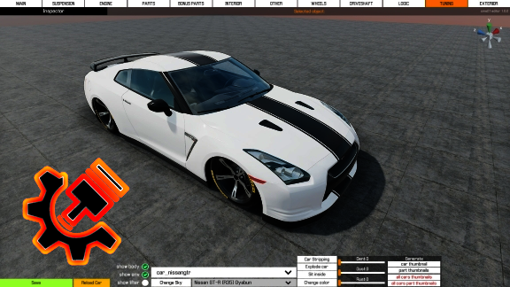 [LIVERY] Nissan GT-R (R35) Gray Livery
