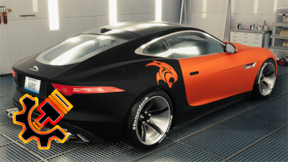 [LIVERY] Jaguar F-Type KAIROS Livery Unsponsored 1 (Jag Head Only)