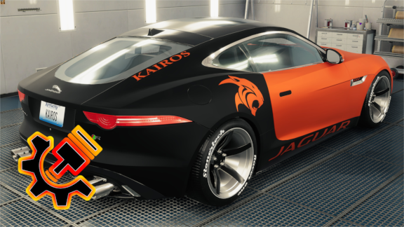 [LIVERY] Jaguar F-Type KAIROS Livery Unsponsored 2 (Jag Head with Logos)