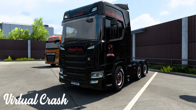 virtual crash scania