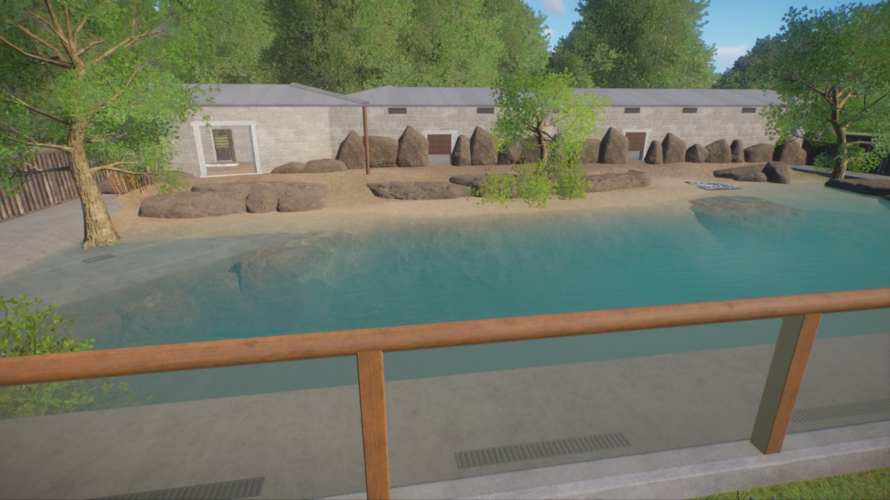 Starter Asian small-clawed otter habitat