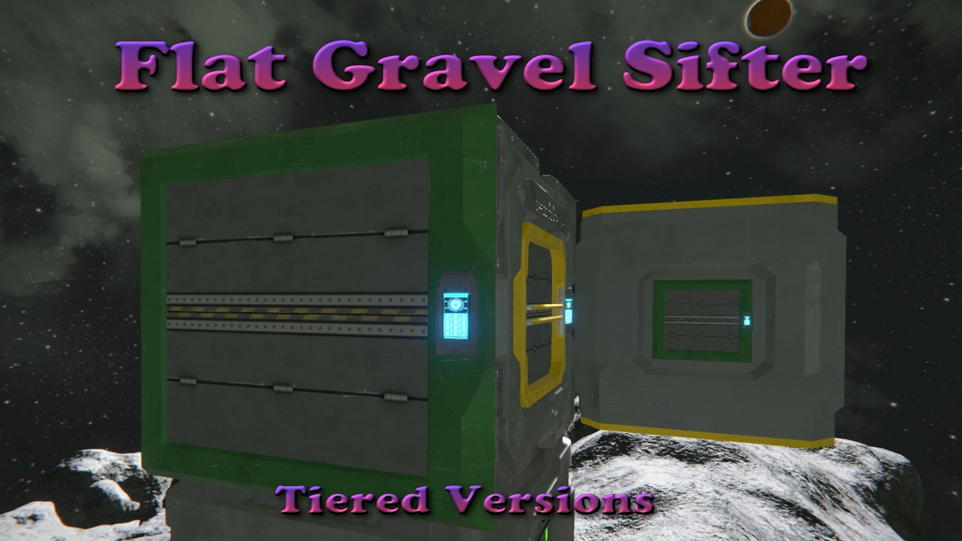 Tiered Flat Gravel Sifter