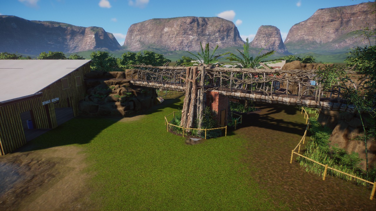 Land of the tiger - full working replica habitat