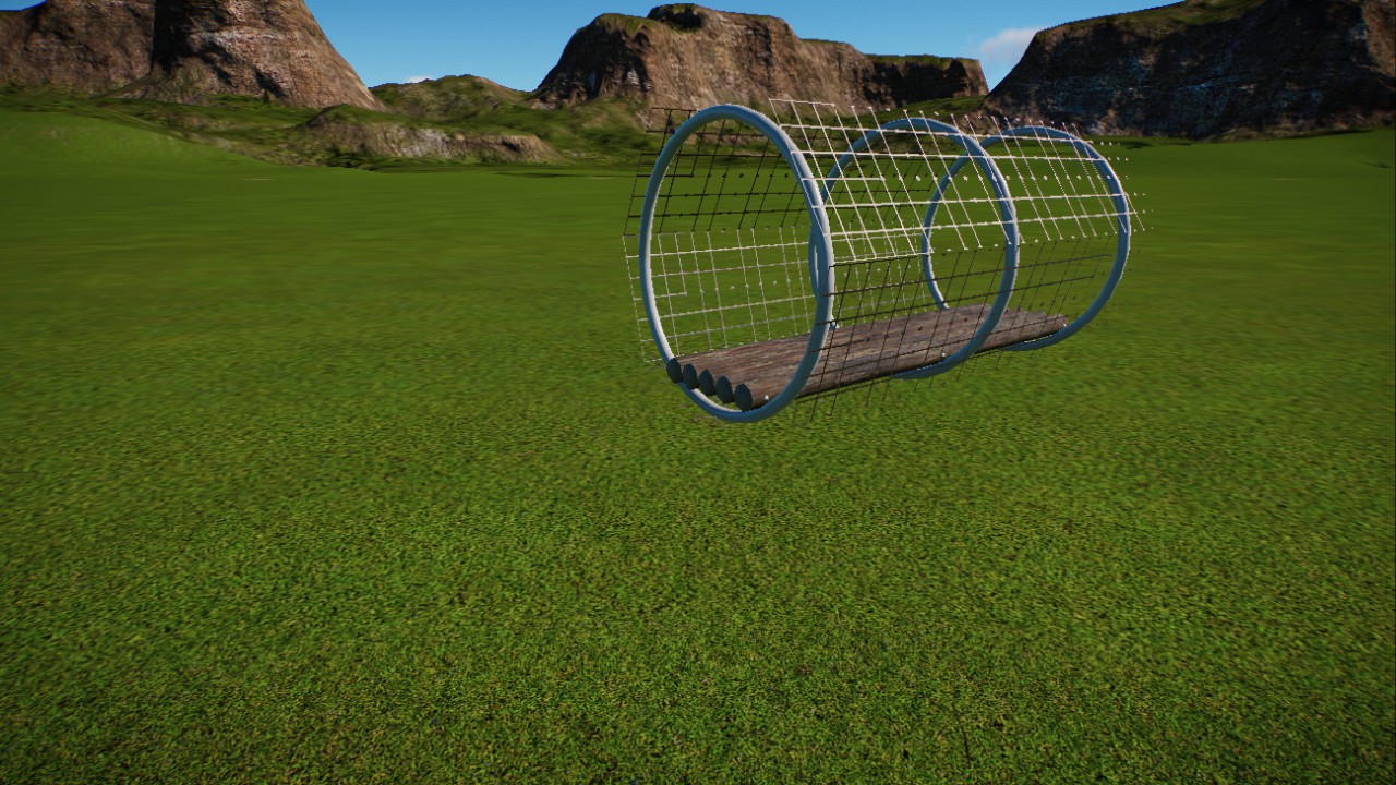 Medium animal overhead tunnel