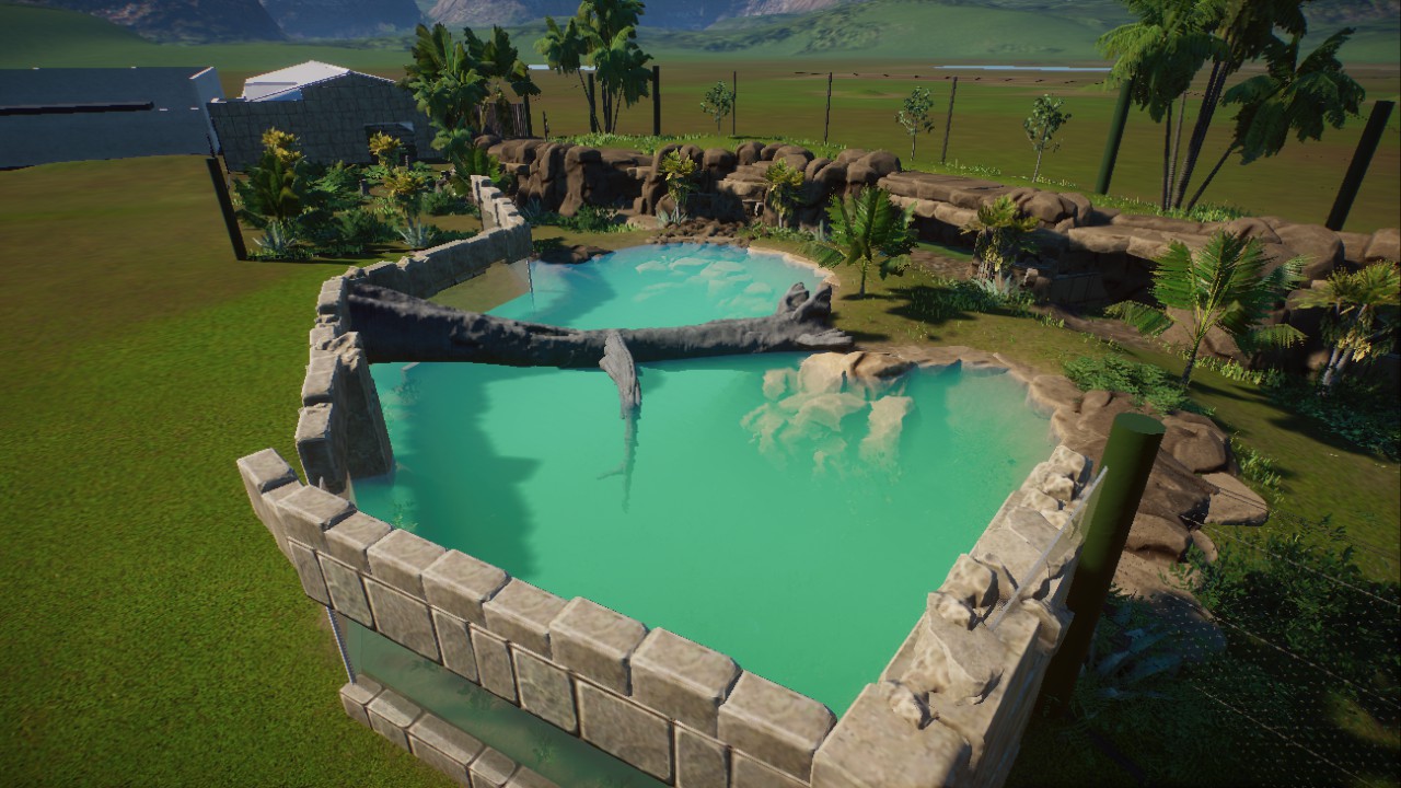 Range of the jaguar pool habitat