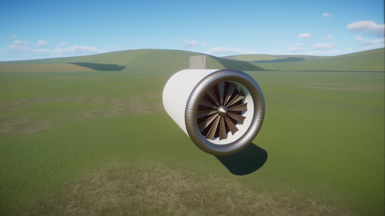 Réacteur d'avion ✈️
