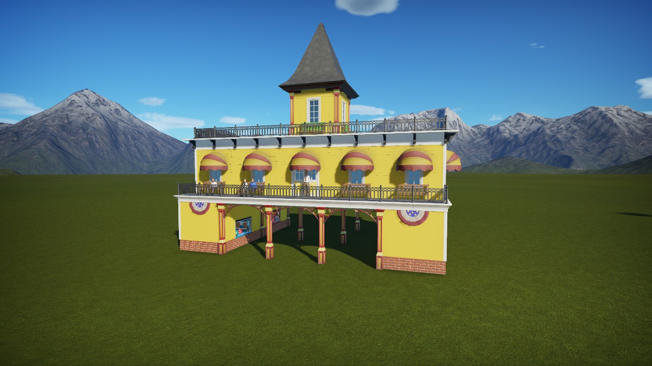 Victorian Entrance.