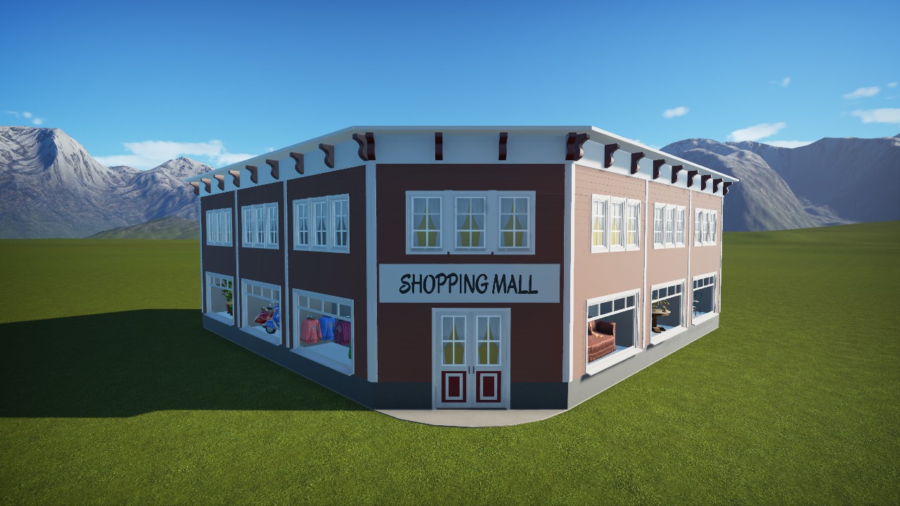 Victorian Shopping Mall.