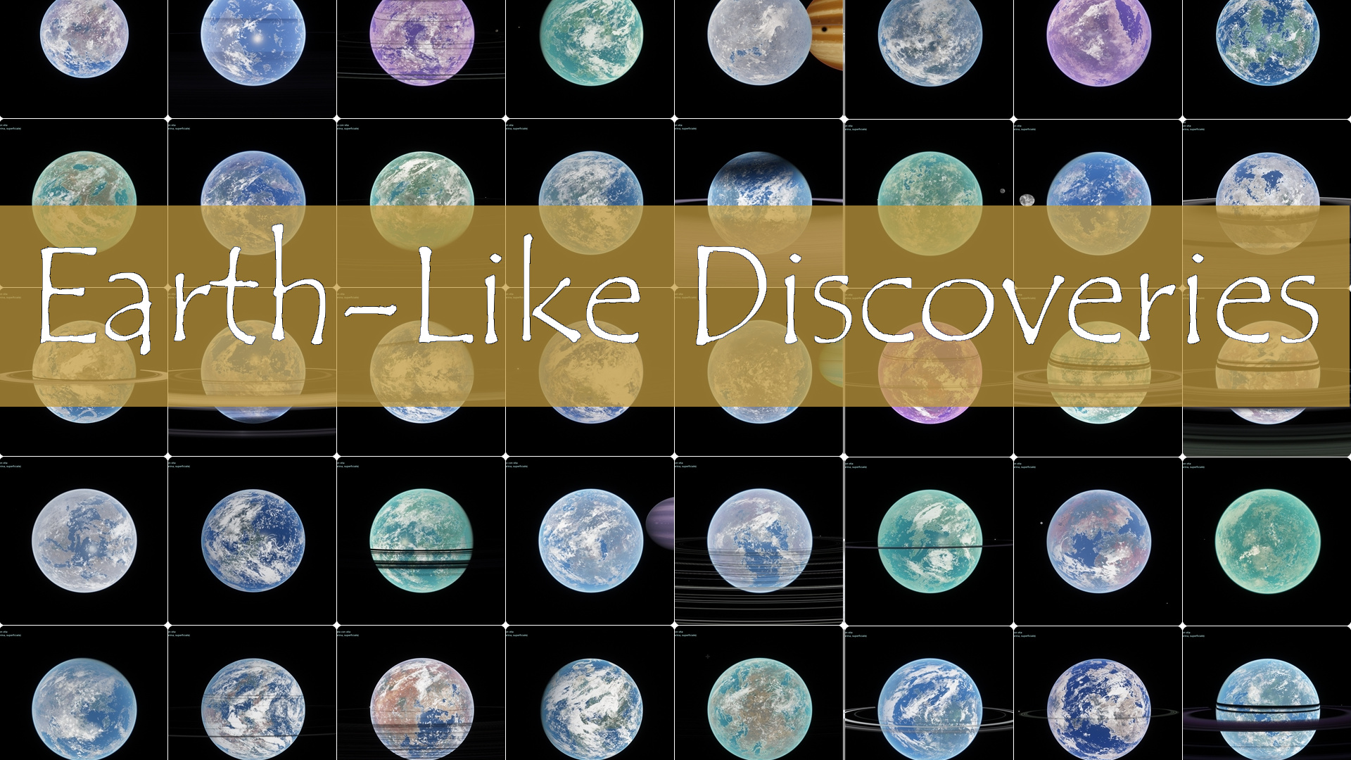 Earth Like discoveries
