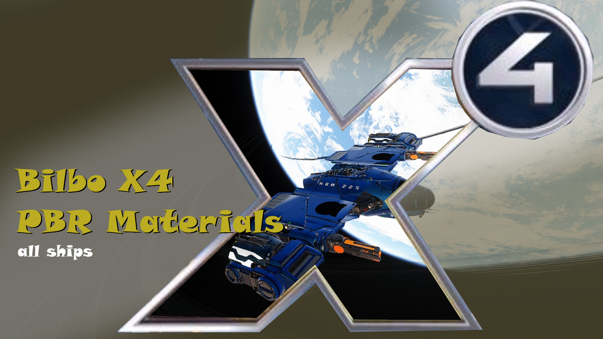 BilBo X4 PBR Materials all ships