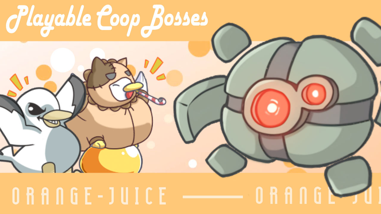 Playable Co-op Boss, M10!