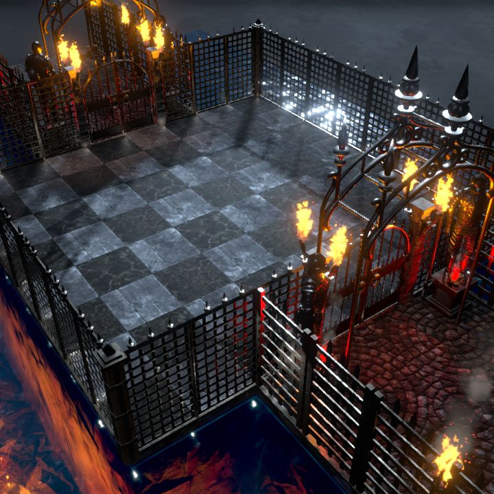 Bridge of Trials - Chess map