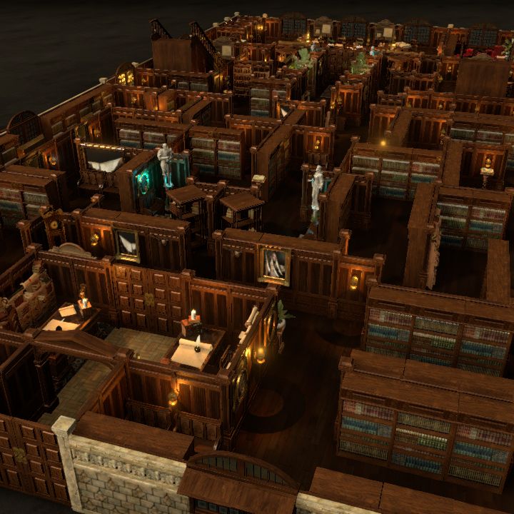 Library of the Arcane Order (1st floor)