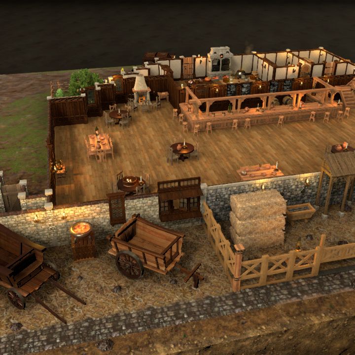 The Sleeping Sickle Inn (ground floor)