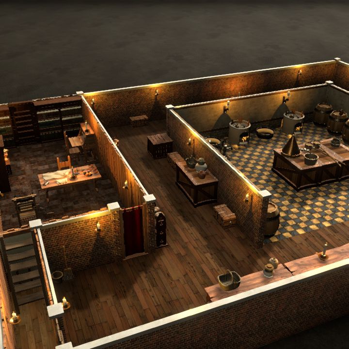 The Sleeping Sickle Inn (downstairs)