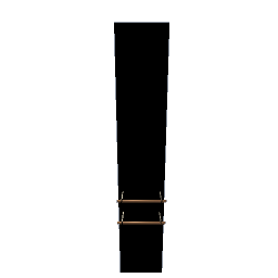 Mirror with Ballet Bar - Double 50cm