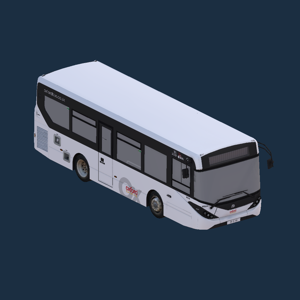 Oxford Bus Company Enviro 200 MMC 80524