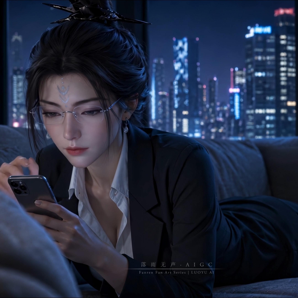 南宫阙玩手机-凡人修仙传-落雨无声 preview