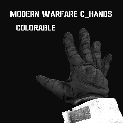 Modern Warfare C_Hands Colorable preview