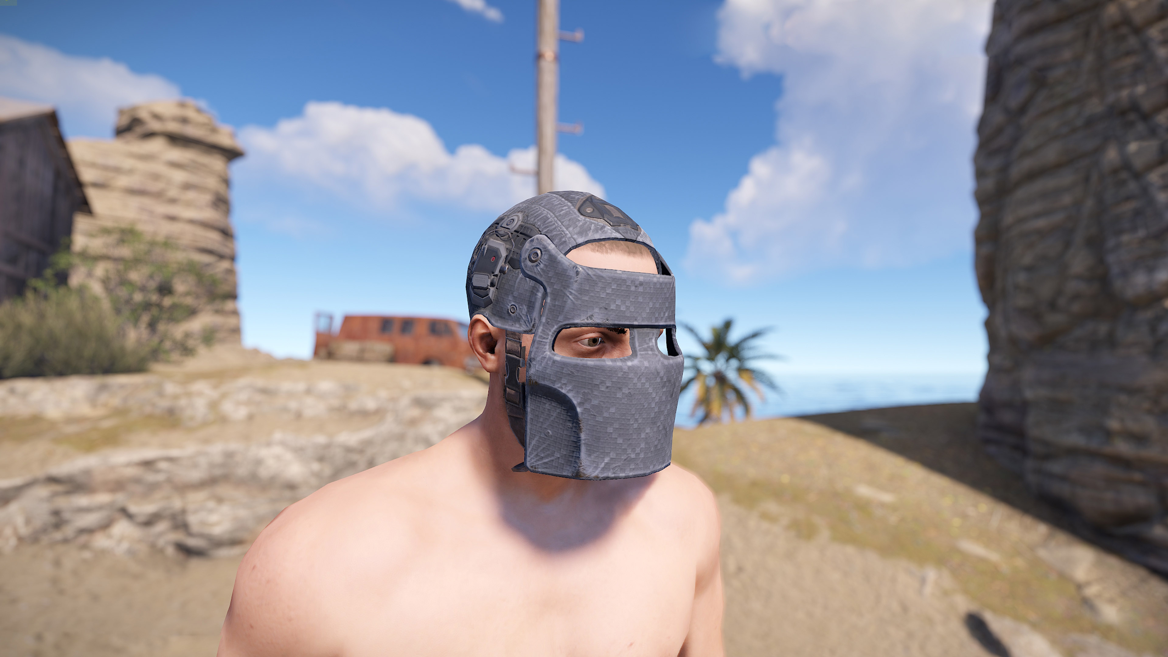 Island Assault Team Facemask