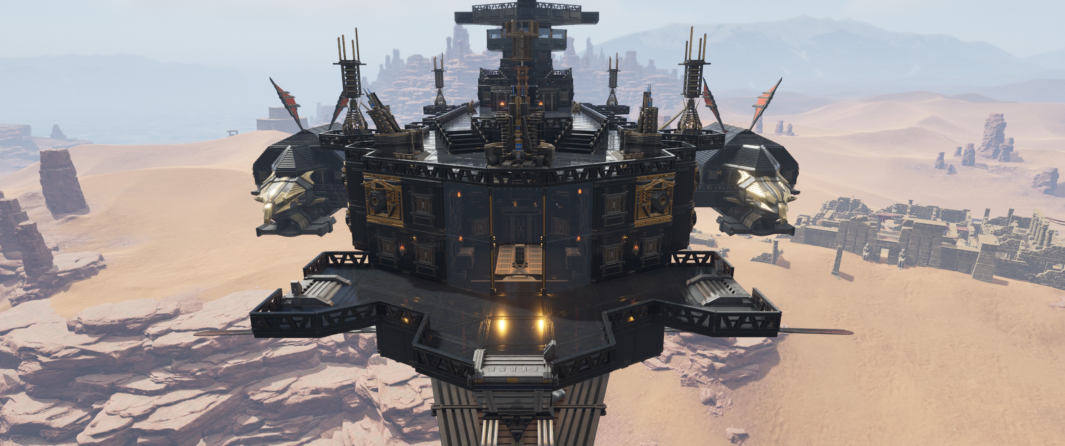 Klingon-Inspired Battlecruiser – Soulmask Mod