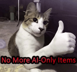 No More AI-Only Items preview