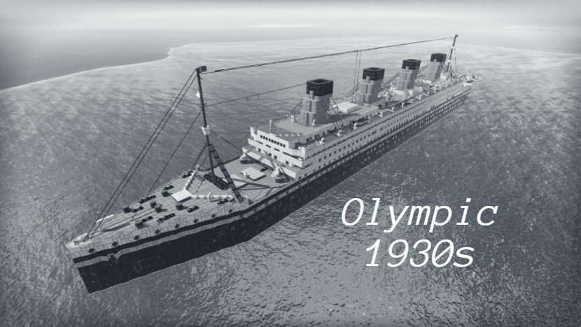 R.M.S. OLYMPIC 1930s