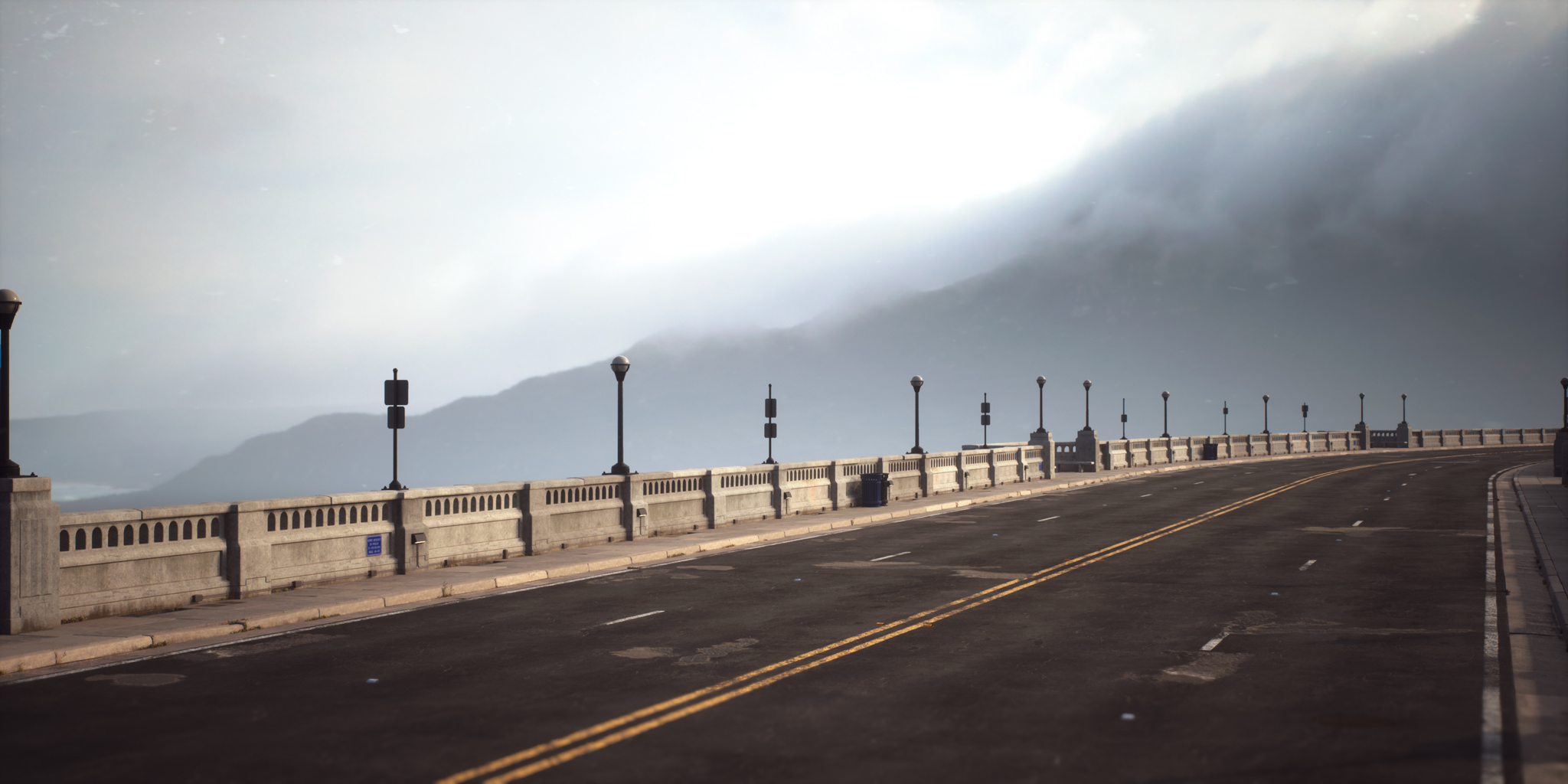 PhotoScene - Misty Mountains