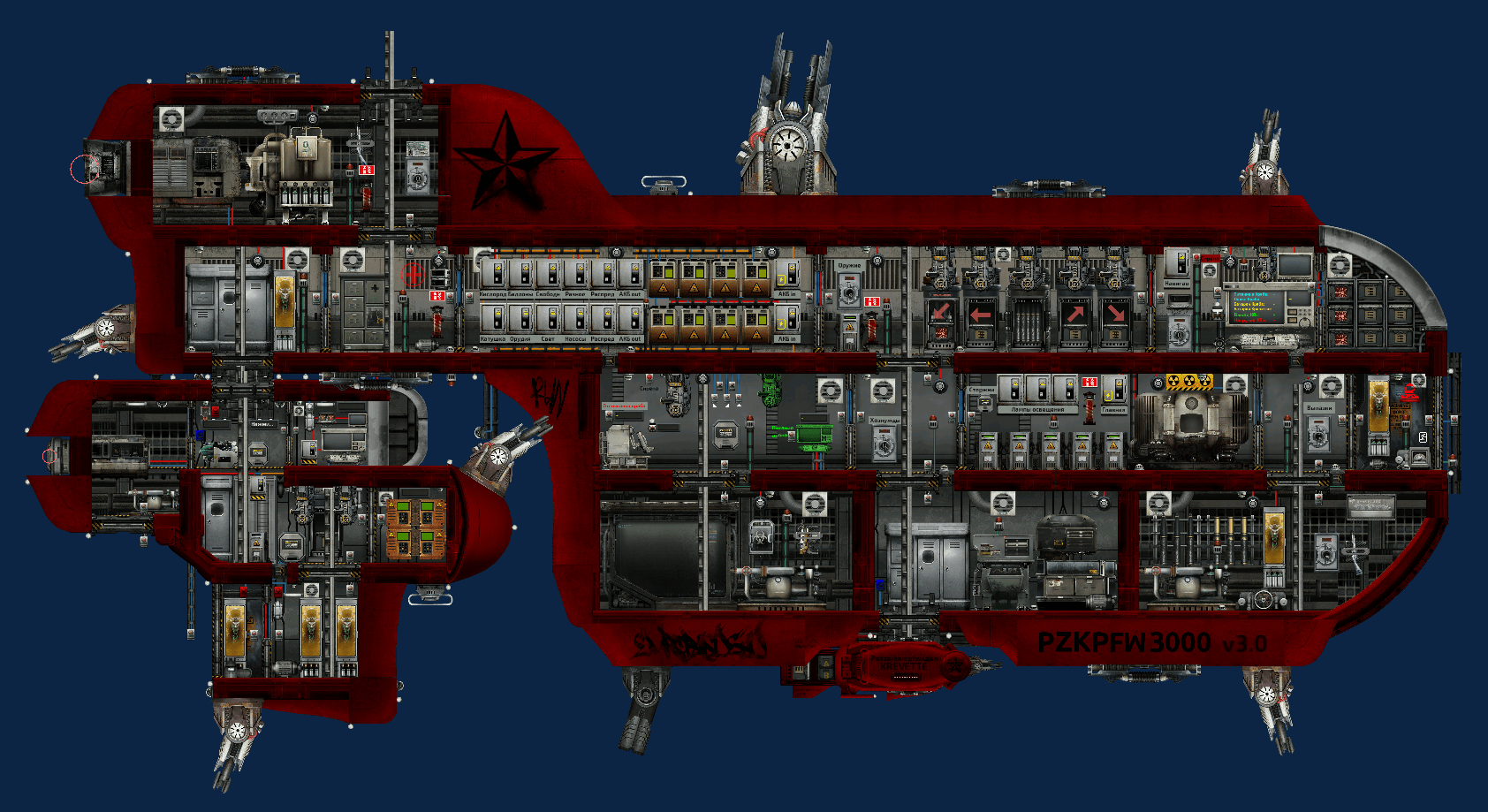 Panzerkampfwagen 3000 v3.0 – Barotrauma Mod