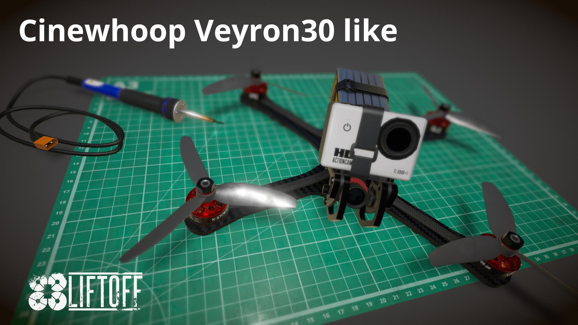 Cinewhoop Veyron30 like