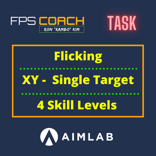 Flicking XY-Axis Single Target (4 skill levels)