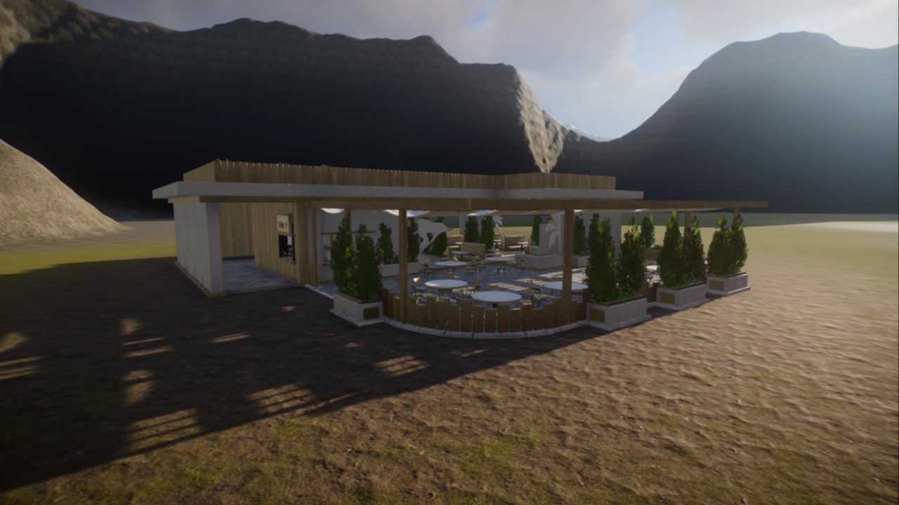 Modernes Restaurant