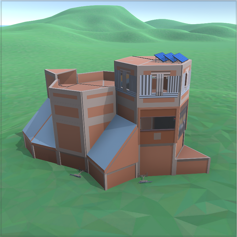 Solo Duo 2x1 Bunker 20 rocket