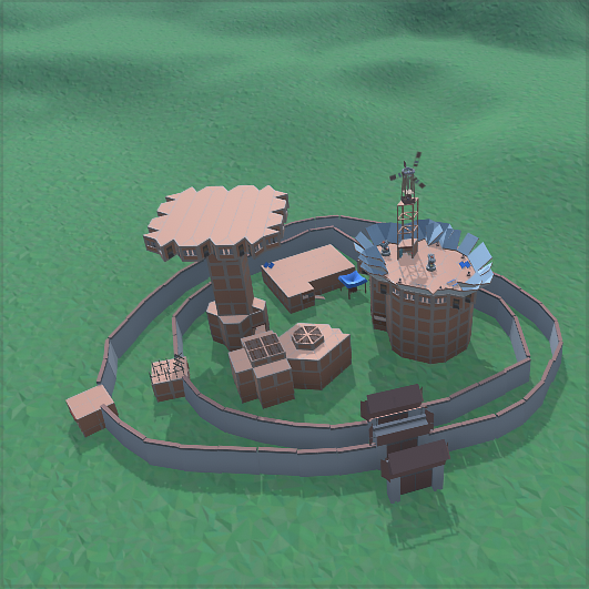Clan Base With Hidden Room