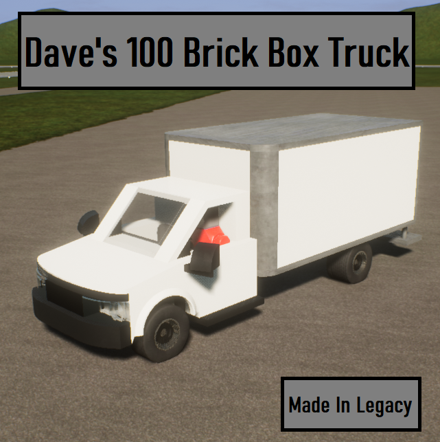 Dave's 100 Brick Box Truck