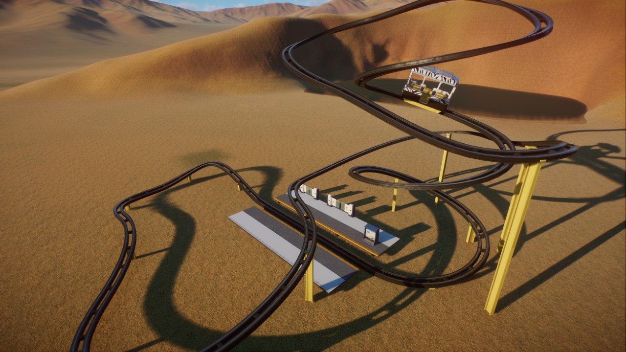 Mini Monorail Coaster