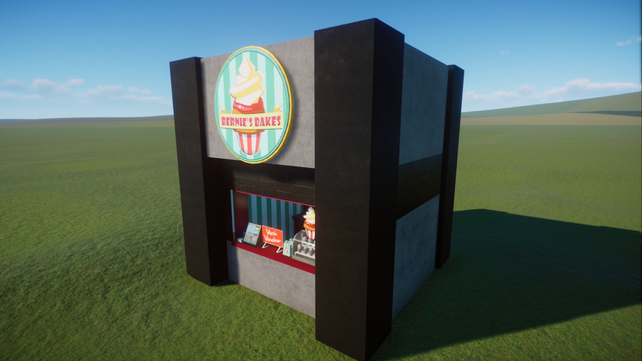Simple Brutalist Bernie's Bakes