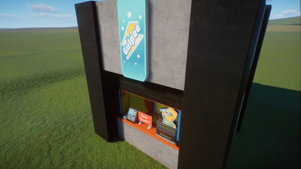 Simple Brutalist Gulpee Energy