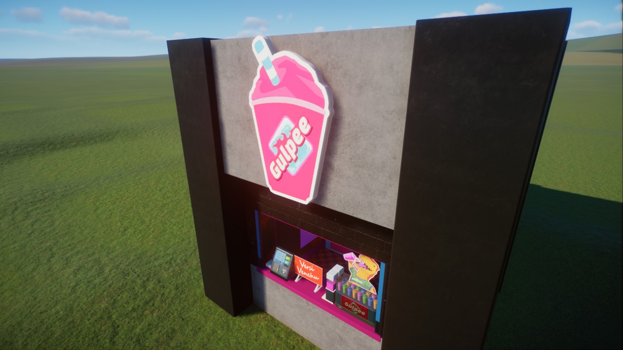 Simple Brutalist Gulpee Slush