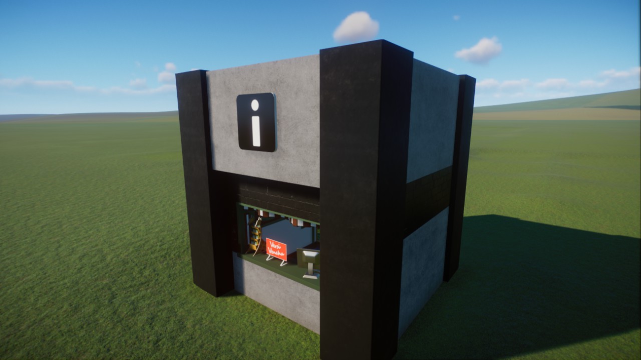 Simple Brutalist Information Center