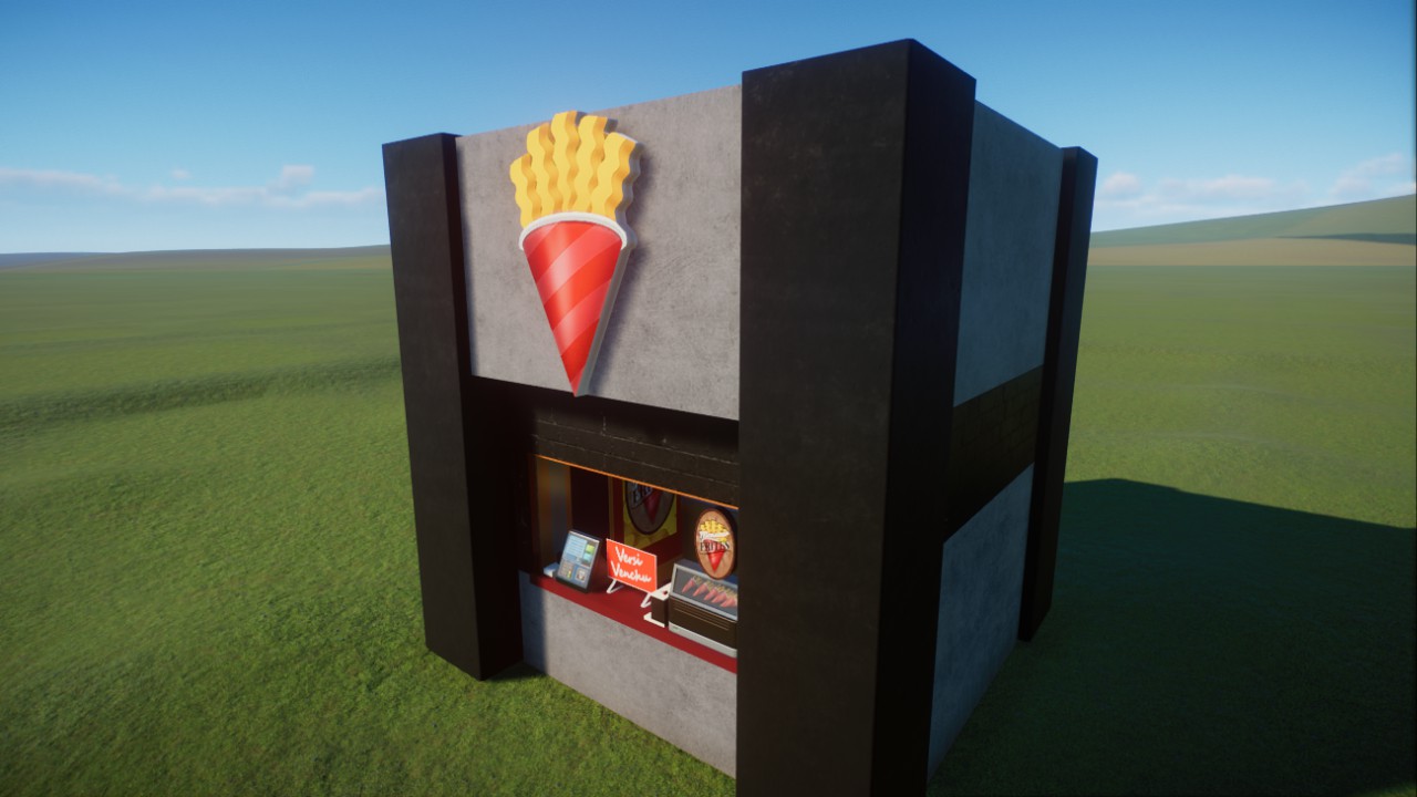 Simple Brutalist Monseiur Frites