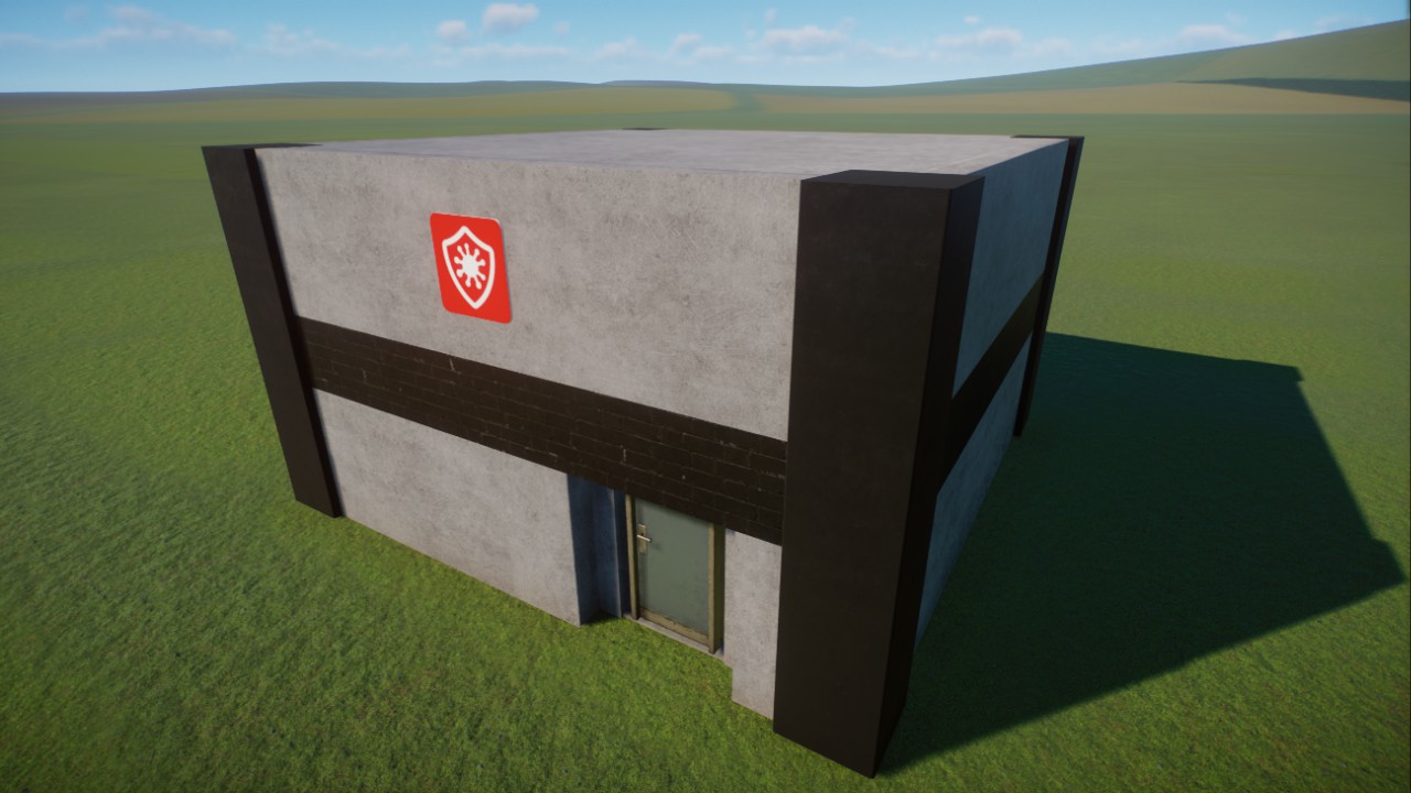 Simple Brutalist Quarantine