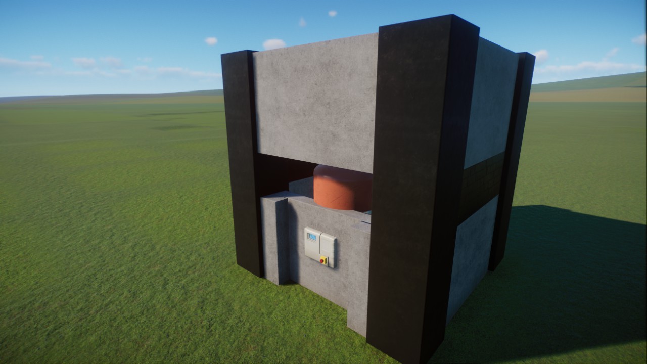 Simple Brutalist Water Temperature Regulator - Visible