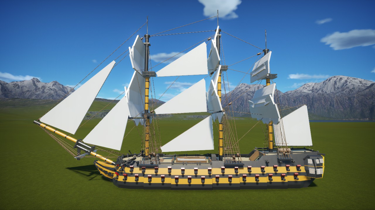 Third-rate 74-gun ship of the line