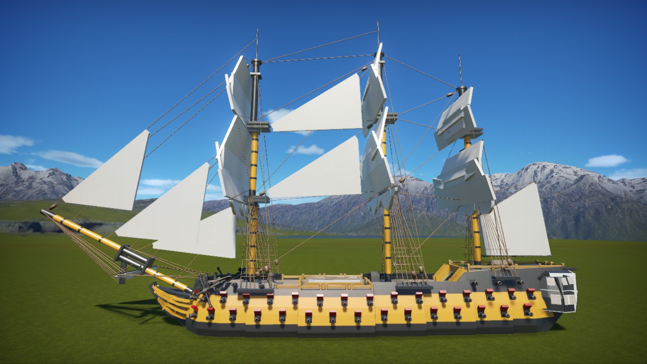 Third-rate 74-gun ship of the line (Ver.2)
